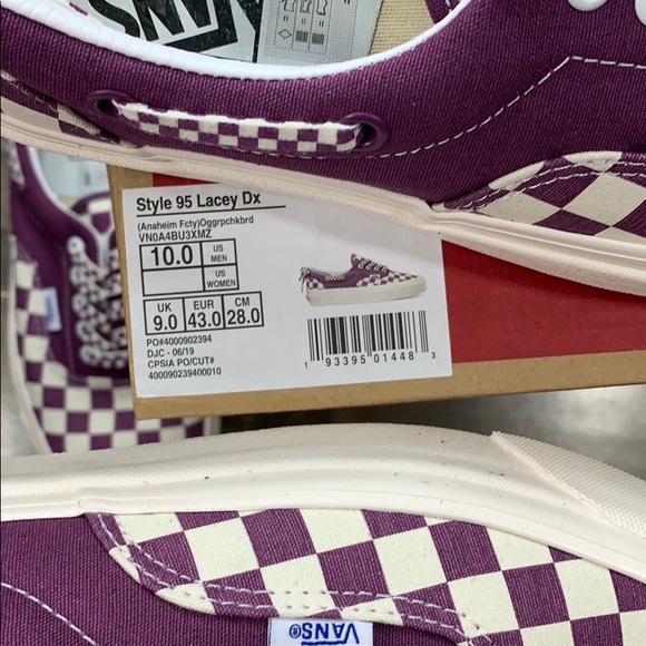 VANS STYLE 95 Lacey Dx (Anaheim Fcty) Oggrpchkbrd - Picture 12 of 16